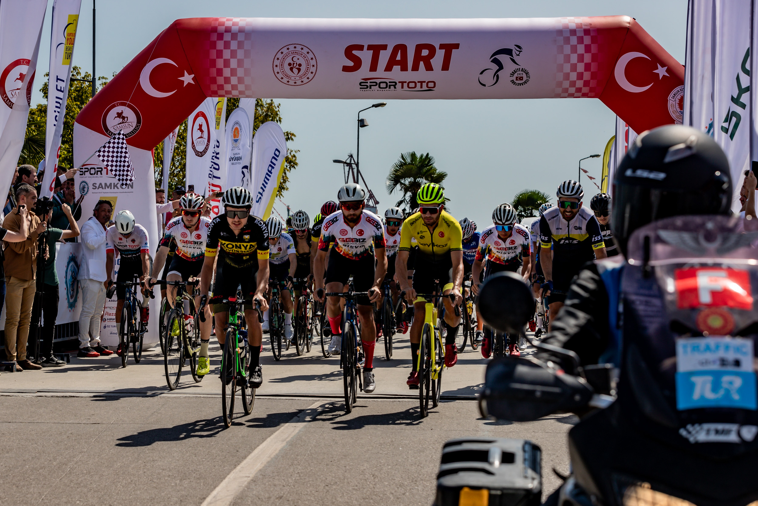 Türkiye Yol Bisikleti Şampiyonası Aksaray'da Start aldı